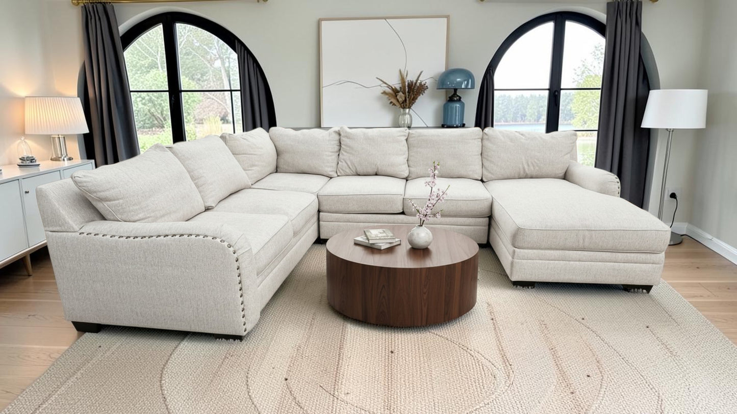 Ashley Luxora 3-Piece U-Shaped Sectional